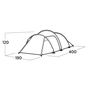 Намет Easy Camp Hemsedal 3 (120474) (931545) - зменшене зображення 7
