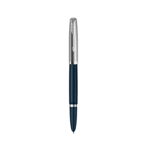 Ручка пір'яна Parker PARKER 51 Midnight Blue CT  FP F (55 211) зображення 1