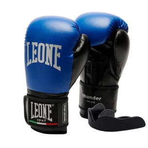 Боксерські рукавички Leone GN383 Thunder Blue 10 унцій (GN383_Blue_10oz) зображення 1