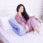Подушка MirSon для вагітних та відпочинку Naturale Line Print №8012 U-подібна Silvi (2200006178323) - зменшене зображення 5