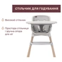 Стілець для годування Chicco Polly Zest Plus світло-сірий (87152.80) - зменшене зображення 2