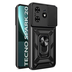 Чохол до мобільного телефона BeCover Military Tecno Spark 20 (KJ5n) Black (712168) зображення 1