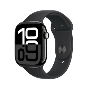 Смарт-годинник Apple Watch Series 10 GPS + Cellular 42mm Natural Titanium Case with Stone Grey Sport Band - S/M (MWXD3QH/A) зображення 1