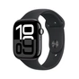 Смарт-годинник Apple Watch Series 10 GPS + Cellular 42mm Natural Titanium Case with Stone Grey Sport Band - S/M (MWXD3QH/A) - зменшене зображення 1