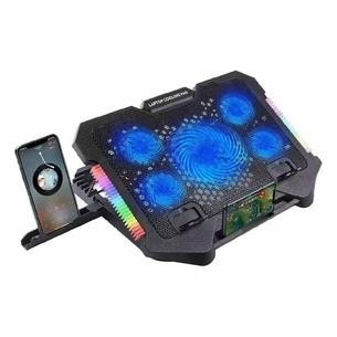 Підставка до ноутбука XoKo NST-051 RGB Black (XK-NST-051RGB-BK) зображення 1