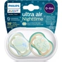 Пустушка Philips AVENT Ultra Air Нічна 0-6 міс 2 шт (SCF376/18) - зменшене зображення 3
