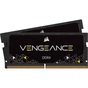 Модуль пам'яті для ноутбука SoDIMM DDR4 32GB (2x16GB) 3200 MHz Vengeance Corsair (CMSX32GX4M2A3200C22) - зменшене зображення 2