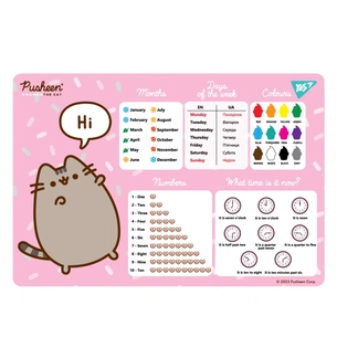 Підкладка настільна Yes Pusheen англійська (492061) изображение 1