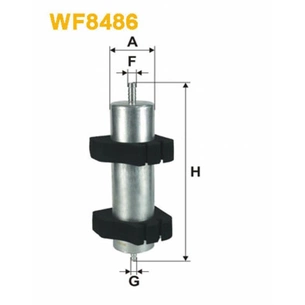 Фільтр паливний Wixfiltron WF8486 зображення 1