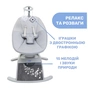 Крісло-гойдалка Chicco Comfy Wave light gray (79890.16) - зменшене зображення 4