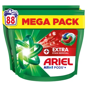 Капсули для прання Ariel Pods+ All-in-1 Extra Stain Removal Екстрасила виведення плям 88 шт. (8700216764353) изображение 1