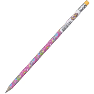Олівець графітний ZiBi SMILE, HB, with eraser, tube (ZB.2305) зображення 1