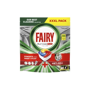 Таблетки для посудомийних машин Fairy Platinum Plus All in One Lemon 88 шт. (8001841893693/8700216236348) зображення 1