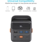 Батарея універсальна Choetech 50000mAh, PD/3.0/65W, QC/3.0/18W, USB-C, 3*USB-A, mirco USB, LED Light (B664-CCBE) - зменшене зображення 5