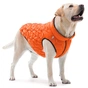 Курточка для тварин Collar AiryVest UNI двостороння XS 28 жовтогарячо-чорна (2518) - зменшене зображення 6