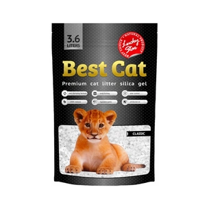 Наповнювач для туалету Best Cat Силікагелевий White 3.6 л (4820281500329) зображення 1