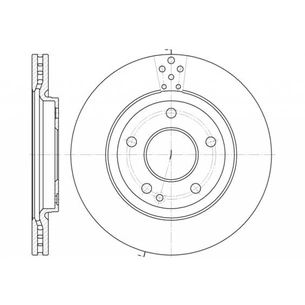Гальмівний диск REMSA 6748.10 зображення 1