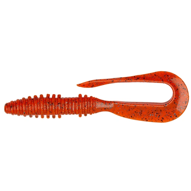 Силікон рибальський Keitech Mad Wag Mini 2.5" (12 шт/упак) ц:ea#13 spicy mustard/blue (1551.11.01) - изображение 1