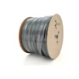Кабель комбінований Ritar RG690 75 Ом 1,02мм.CCA, 64x0.12m CCA, 2x0.5mm2, black, 305м (B305-RG690CCA+2x0.5mm CU) - зменшене зображення 1