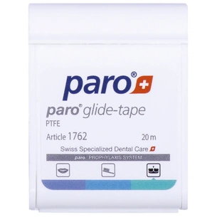 Зубна нитка Paro Swiss glide-tape стрічка тефлонова 20 м (7610458017623) изображение 1