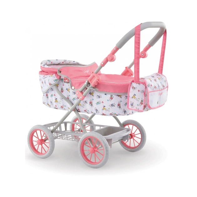 Коляска для ляльок Corolle складна з корзиною та сумкою для аксесуарів (9000140460) - picture 4