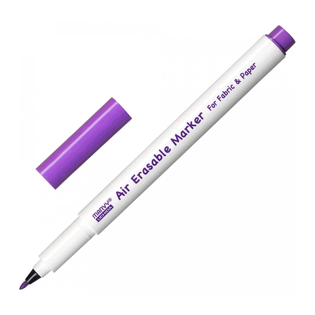 Художественный маркер Marvy исчезающий Air Erasable для разметки ткани, Фиолетовый, 1 мм (752481423082) - изображение 1