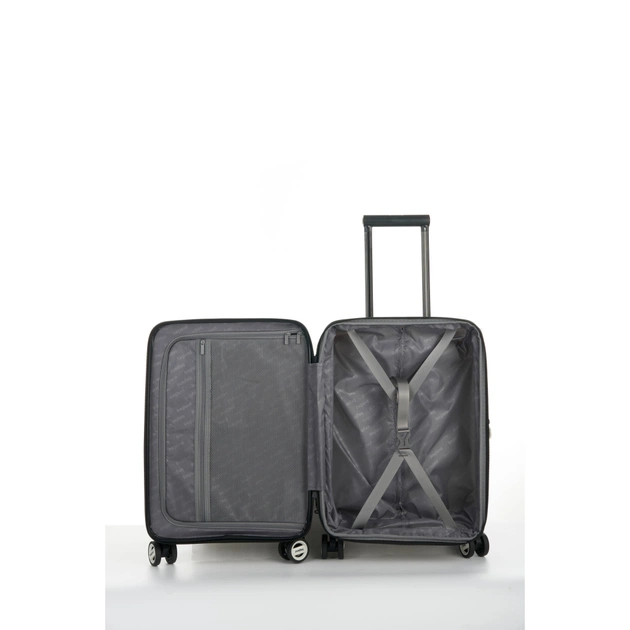 Валіза Bagland маленька 40 л біла (1140721769) - зображення 8