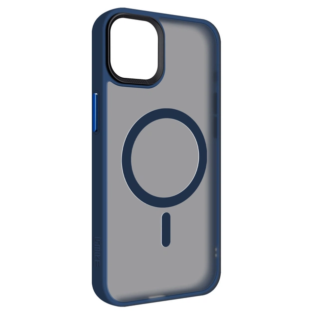 Чохол до мобільного телефона Armorstandart Uniq Magsafe Apple iPhone 15 Plus Dark Blue (ARM75301) - зображення 1