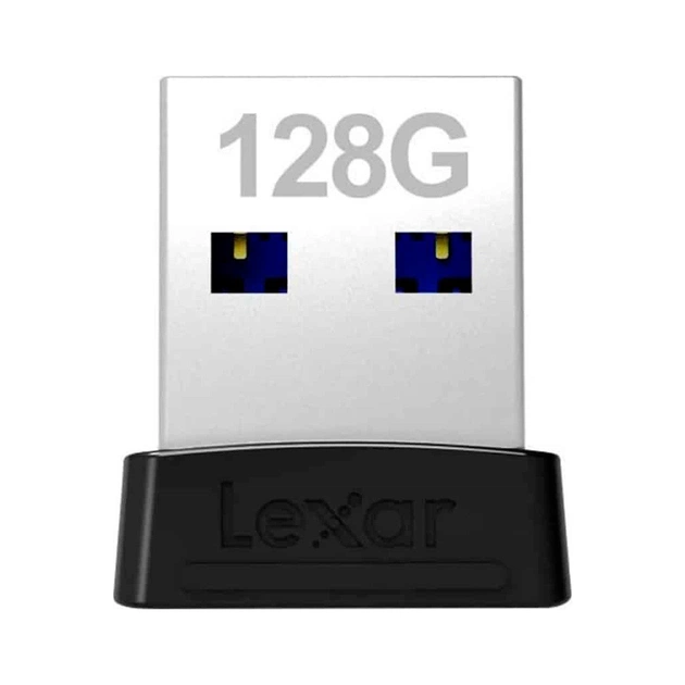 USB флеш накопичувач Lexar 128GB S47 USB 2.0 (LJDS47-128ABBK) - зображення 1