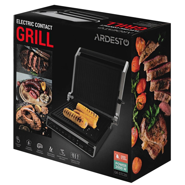 Электрогриль Ardesto GK-STC20 - изображение 12
