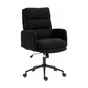 Офісне крісло GT Racer B-7014 Black (B-7014 Fabric Black) - зменшене зображення 1