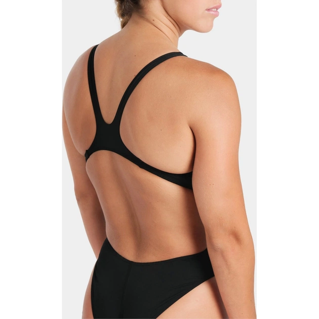Купальник Arena Team Swimsuit Swim Tech Solid 004763-550 чорний 40 (3468336646762) - зображення 5