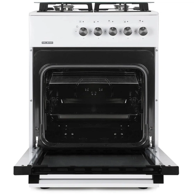 Плита Milano ML60 G1 /07C+біла - зображення 3