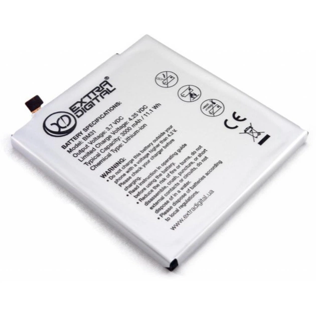 Акумуляторна батарея Extradigital Xiaomi Mi3 (BM31) 3000 mAh (BMX6444) - picture 3