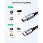 Кабель для принтера USB-C 2.0 to BM 1.0m black Ugreen (45034) - preview 2