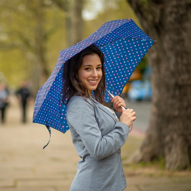 Парасоля Fulton L553-041239 Superslim-2 Ditsy Hearts (L553-041239) - зображення 4