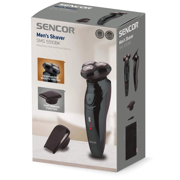Электробритва Sencor SMS 5510BK (SMS5510BK) - изображение 5