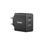 Блок питания к ноутбуку Lenovo Dual USB-C 65W GaN Charger (40AW065BEU) - уменьшенное изображение 3