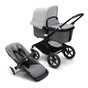 Коляска Bugaboo 2 в 1 Fox 3 без капюшона (Black/ Grey Melange) (2306010043) - зменшене зображення 1