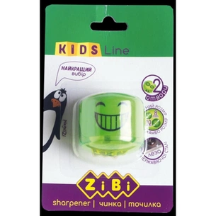 Точилка ZiBi SMILE, with a container, 2отв. (ZB.5592-1) зображення 1