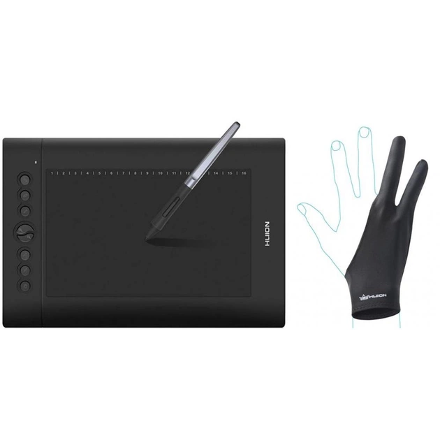 Графічний планшет Huion H610Pro V2 (H610PROV2) - изображение 1