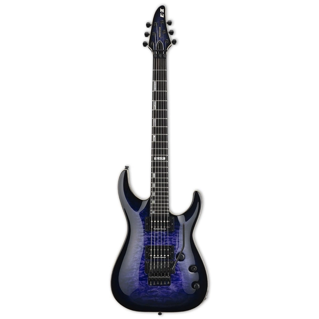 Електрогітара ESP E-II Horizon QM FR Reindeer Blue - зображення 1