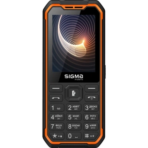 Мобільний телефон Sigma X-style 310 Force Type-C Black Orange (4827798855126) зображення 1