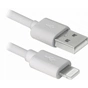 Дата кабель USB-C to Lightning 1.0m MFI TPE White REAL-EL (EL123500057) - зменшене зображення 1