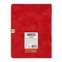 Тижневик Buromax датований 2026 VELOUR, А5 червоний (BM.2134-05) - зменшене зображення 3