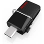 USB флеш накопичувач SanDisk 32GB Ultra Dual OTG for Android Black USB 3.0 (SDDD2-032G-G46) - зменшене зображення 3