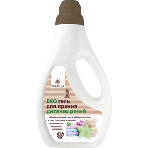 Гель для прання Tortilla Еко для прання дитячих речей 1 л (4823015909061) зображення 1