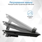 Охлаждающая подставка для ноутбука Promate AirBase-1 Black - уменьшенное изображение 4