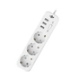 Сетевой фильтр питания LogicPower LP-X3 PREMIUM, 4m white (19526) - уменьшенное изображение 3