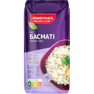Крупа Жменька Рис Басматі 1 кг (4820038700149) изображение 1